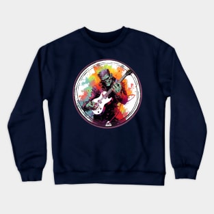 FrankenJam: Rockin' with the Monster Crewneck Sweatshirt